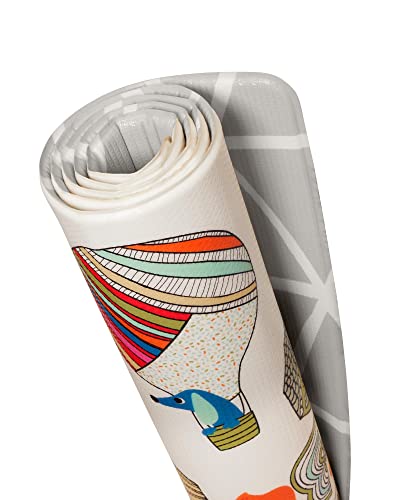 Skip Hop Baby Play Reversible Foam Mat, Vibrant Village, 86" X 52" FN07202 - Like New