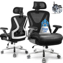 ESTEVO 750LBS ERGONOMIC OFFICE CHAIR,UPGRADE BIG AND TALL OFFICE CHAIRS BLACK - Like New