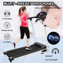 FYC FOLDING TREADMILL PORTABLE ELECTRIC TREADMILL FYC FOLDING EXERCISE - WHITE - Like New