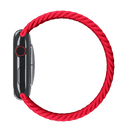 APPLE WATCH BRAIDED SOLO LOOP BAND 40MM SIZE 7 - (PRODUCT) RED - Like New