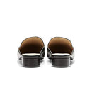 W12888 COLE HAAN WOMEN'S PIPER MULE BLACK LEATHER SIZE 9.5 - Brand New