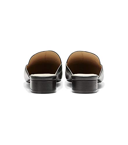 W12888 COLE HAAN WOMEN'S PIPER MULE BLACK LEATHER SIZE 9.5 - Brand New