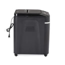 AMAZON BASICS 200-SHEET AUTO FEED MICRO-CUT PAPER SHREDDER AU220MA - BLACK - Like New