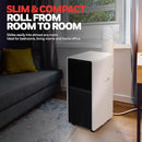 HONEYWELL 11,000 BTU SLIM PORTABLE AC FAN DEHUMIDIFIER HX2CESAWG8 - WHITE/BLACK - Like New