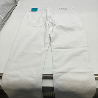 7GROOVE SLIM JEANS - SIZE: MEN 29/30 - WHITE - Brand New