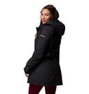 WL8847 Columbia Womens Alameda Ridge II Insulated Parka Black Large - Like New