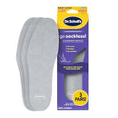 DR SCHOLL’S GO SOCKLESS INSOLATION WOMEN MEN SIZE 7-13MEN/5-10 WOMEN GRAY/WHITE - Like New