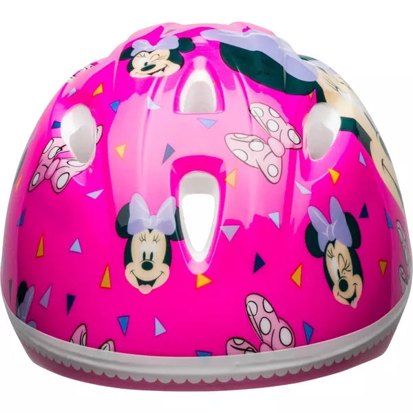 DISNEY MINNIE MOUSE INFANT BIKE HELMET - PINK SIZE 47-52CM - PINK - Like New