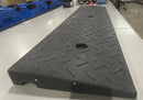GENERIC RISE RUBBER CURB RAMP, HEAVY DUTY, 11000 LBS CAPACITY (1.6" H) - BLACK - Like New