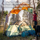 KELTY WIRELESS FREESTANDING CAR CAMPING TENT, 2 4 OR 6 PERSON SLEEPING - GREEN - Like New