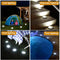 Solar Disk Lights 8 LED Outdoor Ground Landscape (8 Pack) - Scratch & Dent