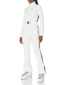 23215-01 ARCTIX WOMENS BOND FLEECE SLIM FIT STRETCH JUMPSUIT WHITE XL - Brand New