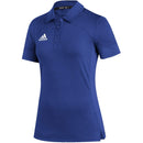 ADIDAS UNDER THE LIGHTS COACH'S POLO SHIRT WOMEN'S SIZE: WOMEN XL - ROYAL BLUE - Like New