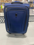 TRAVELPRO LUGGAGE CARRY-ON 23", 4 SPINNER WHEELS, SOFTSIDE SUITCASE - BLUE - Like New
