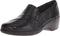 26062909 CLARKS WOMEN MAY MARIGOLD SLIP-ON LOAFER BLACK UK 8.5 EU 42.5 W8.5 - Like New
