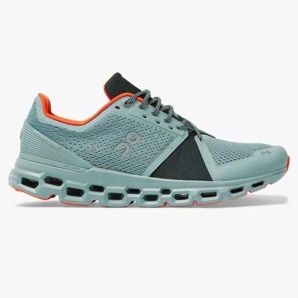 ON MEN'S RUNNING CLOUDSTRATUS SHOES - SIZE: MEN 9 - COBBLE/IVY - Like New