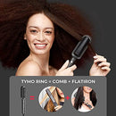 TYMO RING HAIR STRAIGHTENING BRUSH HC100 - BLACK - Like New