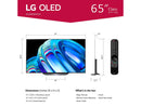 LG 65" Class B2 Series OLED 4K Smart TV (OLED65B2PUA, 2022)