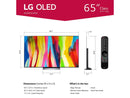 LG 65-Inch Class OLED evo C2 Series Alexa Built-in 4K Smart TV (3840 x