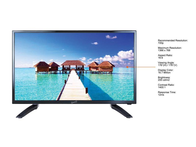 SuperSonic 32" 720p LED HDTV SC-3210