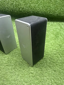 VIZIO ORIGINAL LEFT AND RIGHT VIZIO SATELLITE SPEAKERS FOR SB3651 - BLACK GRAY - Like New