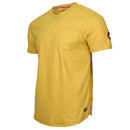 CANADA WEATHER GEAR MEN'S SUPREME SOFT TWO TONE CREW - SIZE: MEN L - SIERRA/GOLD - Brand New