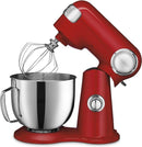 Cuisinart Stand Mixer 12 Speed 5.5 Quart Stainless Steel Bowl Chef’s Whisk - Red Like New