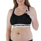 BRAVADO DESIGNS WOMEN'S ORIGINAL SLEEP NURSING BRA - SIZE WOMEN XL - BLACK - Like New