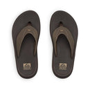 CK0982 REEF MEN'S SANDALS ROVER BEACH SANDALS SIZE MEN 9 BROWN - Brand New