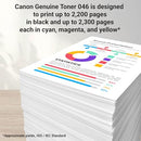 CANON GENUINE 046 BLACK TONER CARTRIDGE COMPATIBLE WITH CERTAIN MODELS - BLACK - Brand New