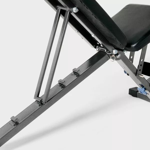 ALL IN MOTION ADJUSTABLE WEIGHT BENCH  ALL IN MOTION IRON FRAME - BLACK/GRAY - Like New