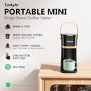 Tastyle Single Serve One Cup Coffee Maker Blackstainless Steel 120V - Like New