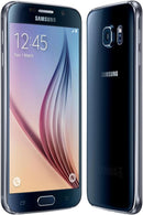 For Parts: Samsung Galaxy S6 32G - VERIZON LOCKED - BLACK - CRACKED SCREEN/LCD