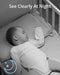 Eufy Security Wi-Fi Baby Monitor Security Camera 2K Pan Tilt T8360 - White - Like New