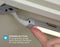 BLACK+DECKER LEDUC9-1C LED Under Cabinet Light Bar Cool White 4000K, White - Like New