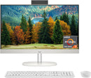 HP AIO 24-CR0090 23.8" FHD Ryzen 7 7730U 16GB 512GB SSD AMD Radeon - Shell White Like New