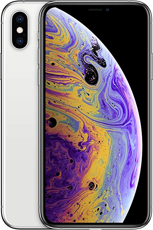 For Parts: APPLE IPHONE XS 256GB UNLOCKED - SILVER - NTAN2LL/A - DEFECTIVE SCREEN/LCD