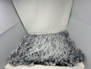 XEGE DUVET COVER PLUSH, 2 PILLOW CASES, DUVET COVER, KING - SOFT GRAY - Like New