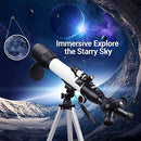 [Upgraded] Telescope, Astronomy Telescope for Adults, 60mm Aperture 500mm AZ - Like New