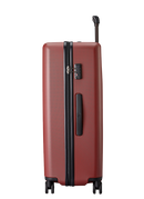 NINETYGO DANUBE LUGGAGE 24" HARD SHELL SUITCASE, SPINNER WHEEL 62L, 117806 - RED New