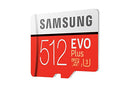 SAMSUNG EVO PLUS MICROSD + ADAPTER MB-MC512HA/EU - Like New