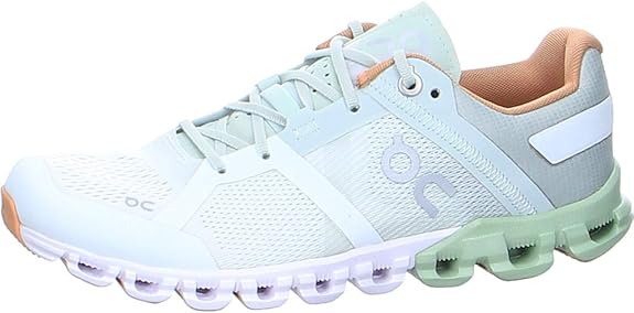 ON RUNNING WOMEN'S CLOUDFLOW - ALOE/WHITE 6.5 Like New