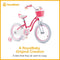 RoyalBaby Girls Bike EZ Bike Stargirl Training Free Balance to Pedal - Like New