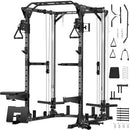 JEEKEE H12-JK20250925-01 POWER CAGE CABLE CROSSOVER SYSTEM 2000LB - BLACK - Like New