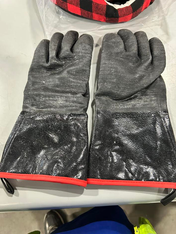 OUTDOOR MAGIC HEAT RESISTANT WATERPROOF OIL PROOF FIRE RESISTANT - BLACK/RED - Like New