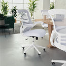 Flash Furniture Kelista Mid-Back Swivel Office Chair with Adjustable Lumbar - Like New