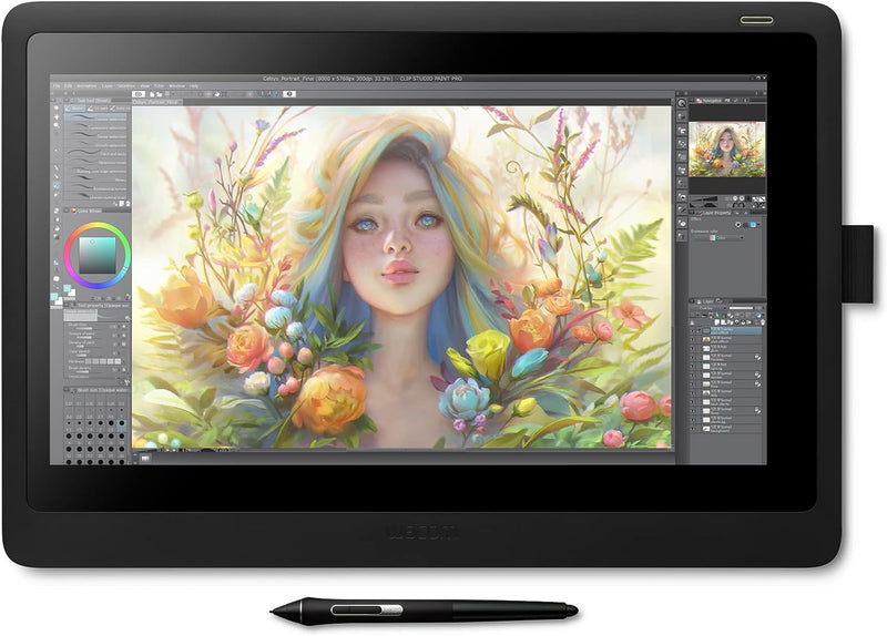 Wacom - Cintiq 16 Creative Pen Display Drawing Tablet - Scratch & Dent