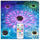 ENERGETIC SOLAR FLOATING POOL LIGHTS RGBW COLOR CHANGING 5 PACK - WHITE - Like New