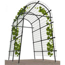 7 FT. EXTRA TALL POLYETHYLENE COATED STAINLESS STEEL GARDEN - Scratch & Dent