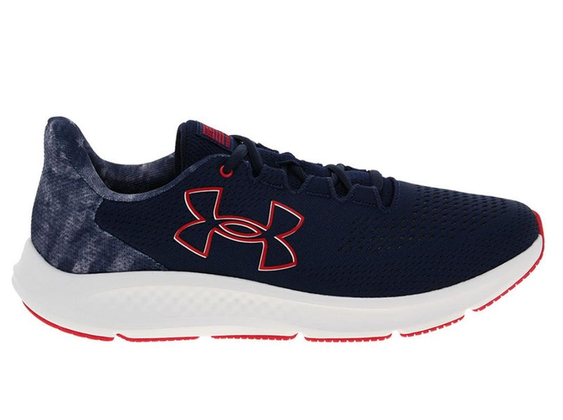 UNDER ARMOUR MEN'S CHARGED PURSUIT 3 BL FREEDOM - SIZE 14 - MIDNIGHT NAVY Like New